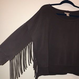 Amuse Fringe Pullover